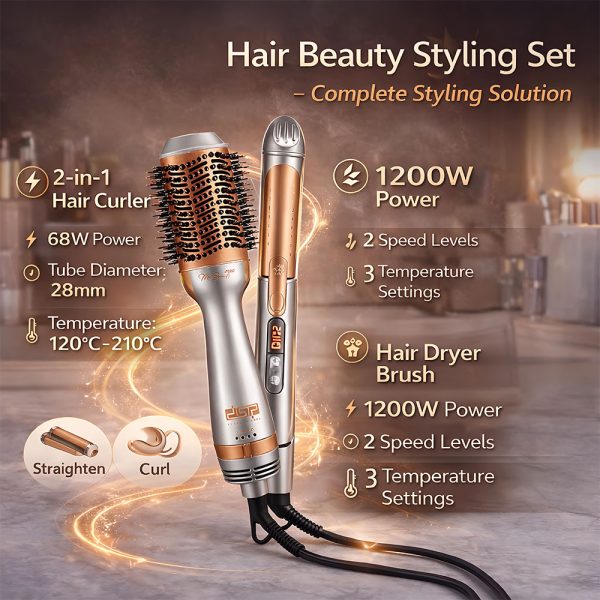 DSP 80200 Hair Beauty Styling Set