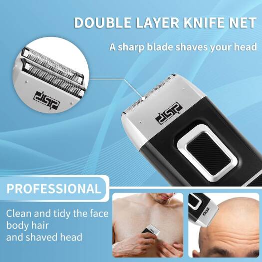DSP Bald Head Shaver for Men Bald Shaver for Men Waterproof Razor for Shaving Electric Cordless Rechargeable