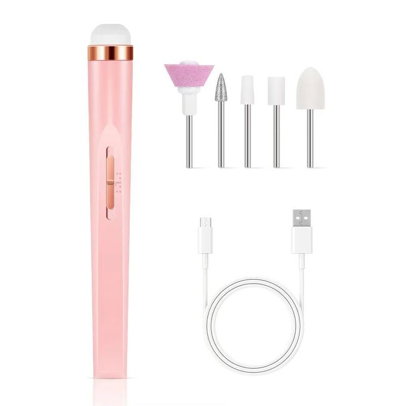 Finishing Touch Salon Nails - Professional Manicure Set for an at-Home Salon Experience - Files, Buffs, Shines, and Polishes for Instantly Beautiful Nails