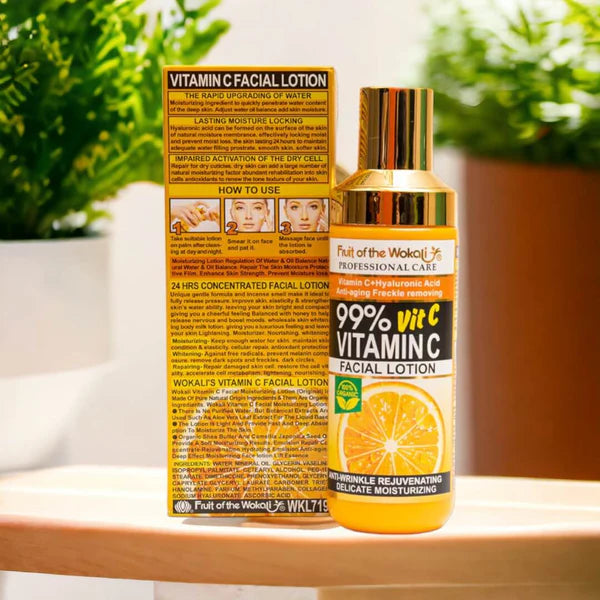 Fruit Of The Wokali 99% Vitamin C facial lotion