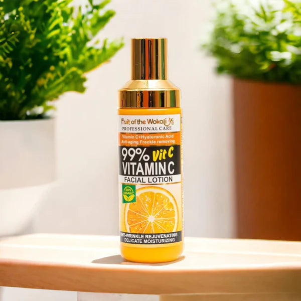 Fruit Of The Wokali 99% Vitamin C facial lotion