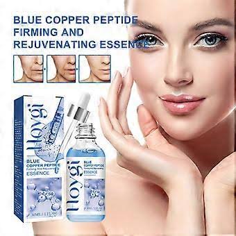 Blue Copper Peptide Anti-Aging Serum- Skin Revitalizing Formula with Brightening Essence for Radiant Face 30ml