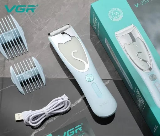 Pet Clipper, VGR V-203, Cordless, 5W, Ceramic Blade, 2 Accessories