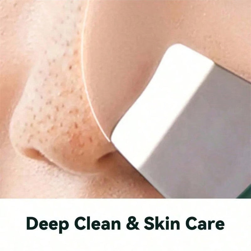 Deep Cleansing Facial Skin Scrubber | Face Spatula Exfoliator & Blackhead Pore Cleaner