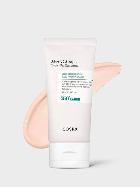 COSRX Aloe 54.2 Aqua Tone Up Sunscreen SPF50+