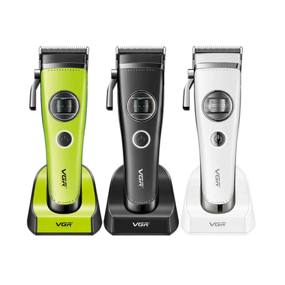 VGR V-880C Professional Hair Clipper Trimmer Cordless Barber Haircut Kit Ceramic