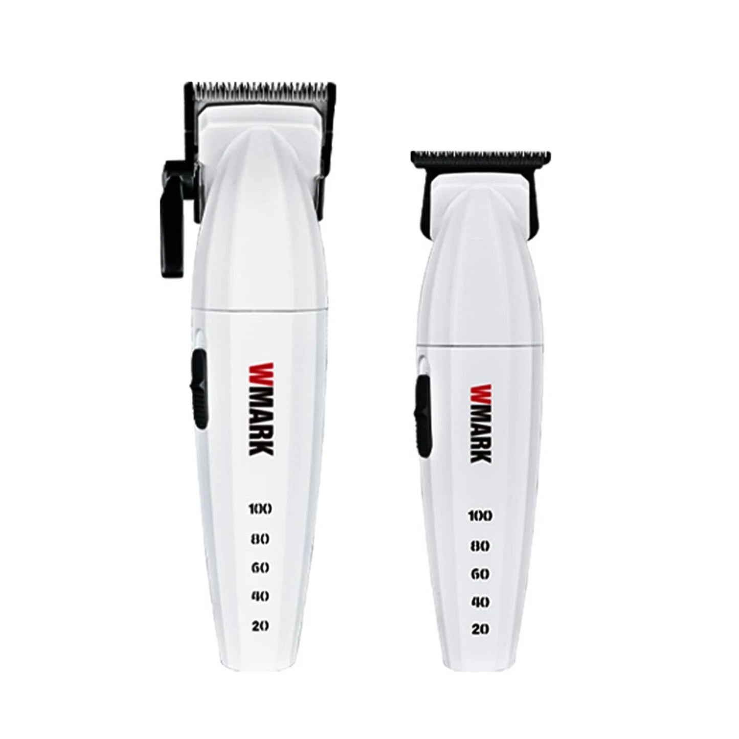 WMARK 6-IN-1 Pro Barber Hair Cut Kit Clipper Trimmer Shaver Dryer Grooming White