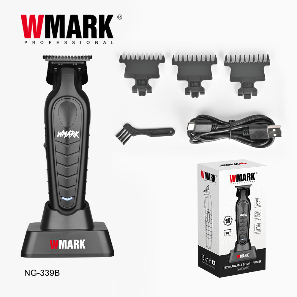 WMARK Exclusive NG-339 Wholesale Electric Barber Men's Hair Clippers Trimmer Professional Rechargeable Detail Trimmer for Salon - Buyitlb