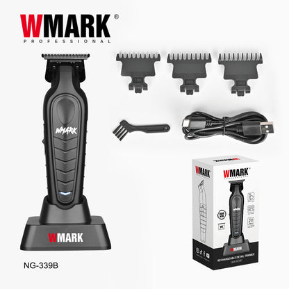 WMARK Exclusive NG-339 Wholesale Electric Barber Men's Hair Clippers Trimmer Professional Rechargeable Detail Trimmer for Salon - Buyitlb