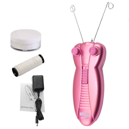 Kemei KM-2777 Epilator Lady Face Cotton Thread Defeather Epilator