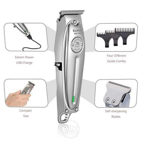 Kemei KM-1949 All-metal Professional Cordless Hair Clipper