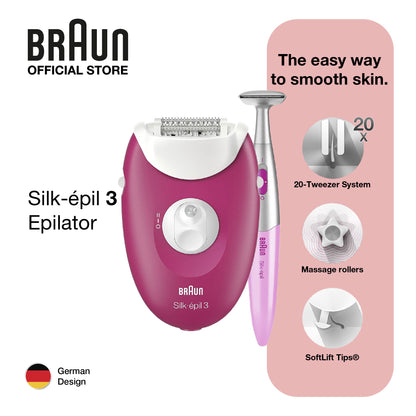 Braun Se3420 Epilator & Bikini Trimmer