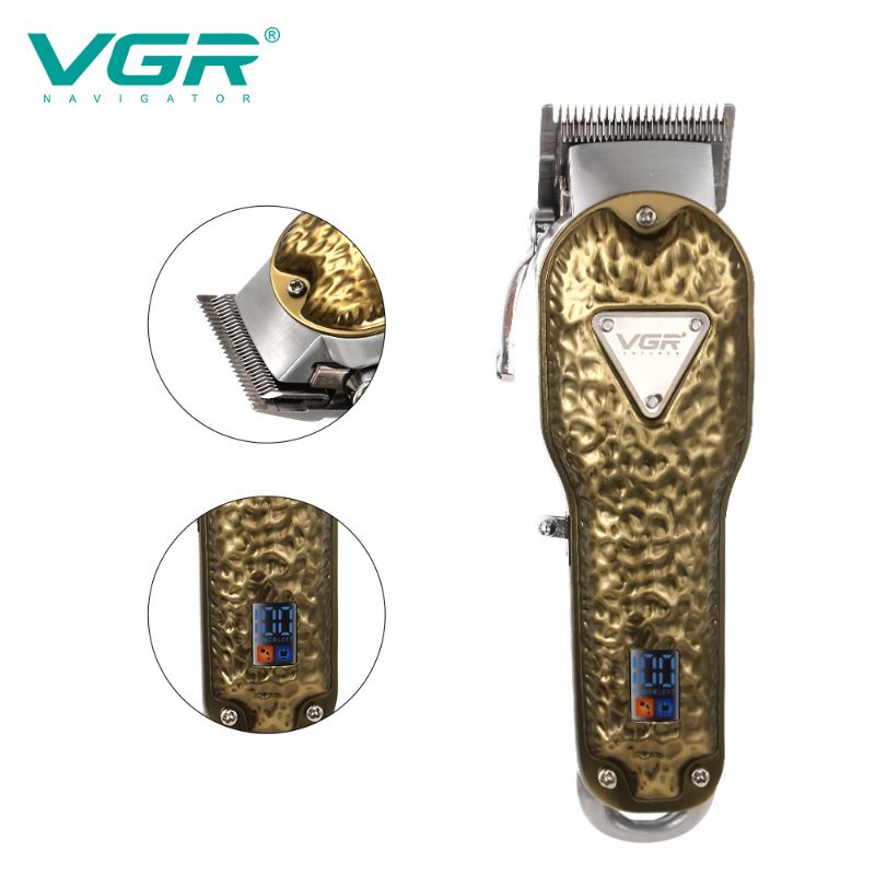 VGR V-143 Professional USB Rechargeable Barber Hair Clipper