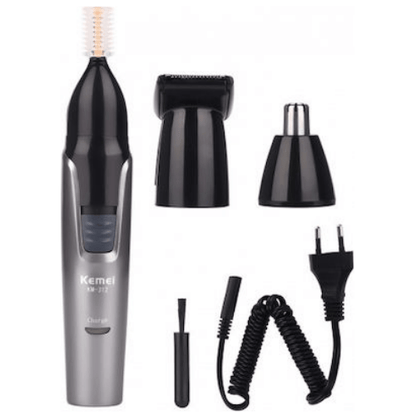 Kemei Km-312 3In1 Nose Hair Trimmer for Men Shaver Electric Eyebrow