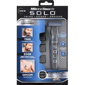 Micro Touch SOLO Rechargeable Shaver, Trimmer and Edger